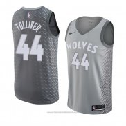 Maglia Minnesota Timberwolves Anthony Tolliver (2) #44 Citta 2018 Grigio